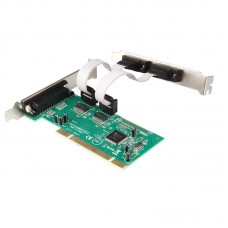 2 Port DB9 Serial and 1 Port DB25 Parallel PCI 32 Bit Card - SY-PCI50009